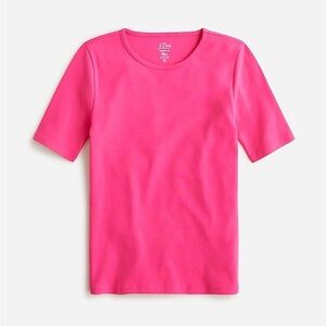 J. Crew Slim Perfect Fit pink cotton t-shirt